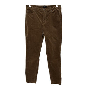 Well Worn Womens 10 Brown Soft Corduroy Pants Y2K 90's Festival Streetwear Urban